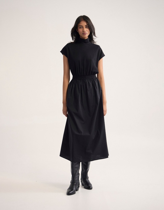 Oxford - Esrealla High Collar Dress