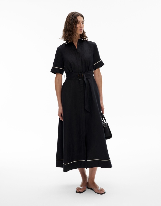 witchery black maxi dress Contrast by Online | THE ICONIC silhouette:special occasion dresses JS Collections Women's Zoey Jacket Size:38