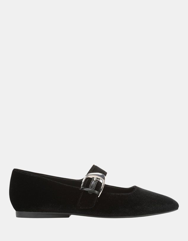 Naturalizer - Cosmic Mary-Jane Flat - Black
