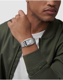 Fossil - Carraway Silver Tone Analogue Watch