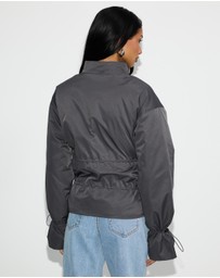 Dazie - Sarah Cinch Drawcord Puffer Jacket