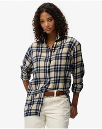 Superdry - Check Flannel Boyfriend Shirt