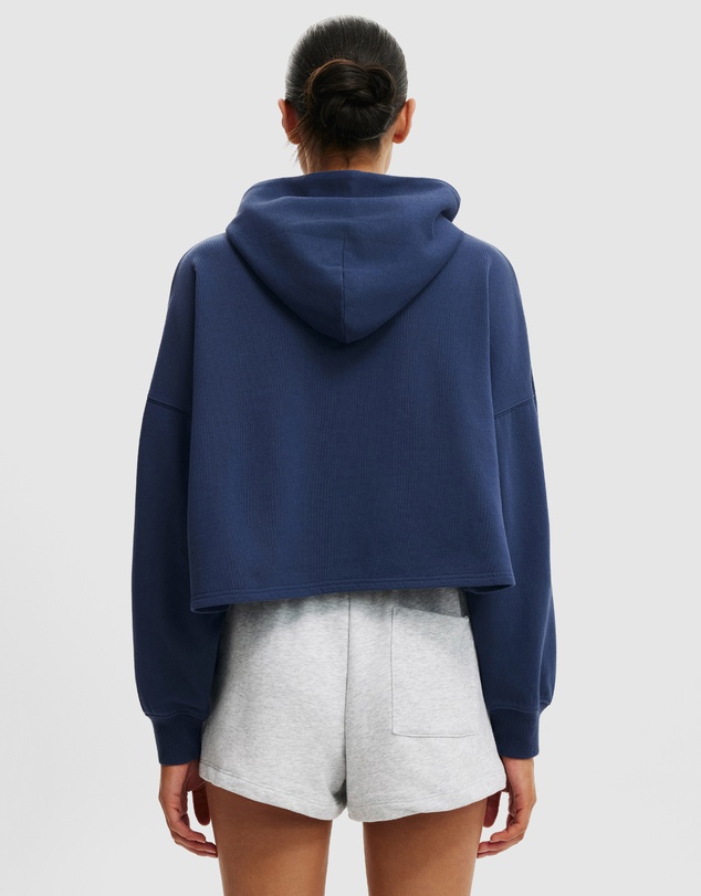 Cotton On - Cropped Oversized Hoodie