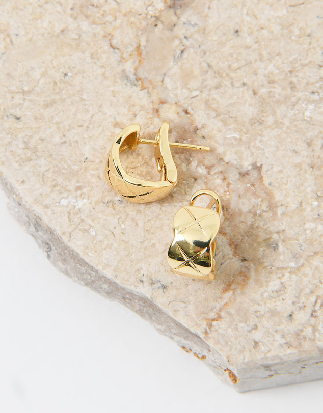 Forcast - Calla 16k Gold Plated Earrings