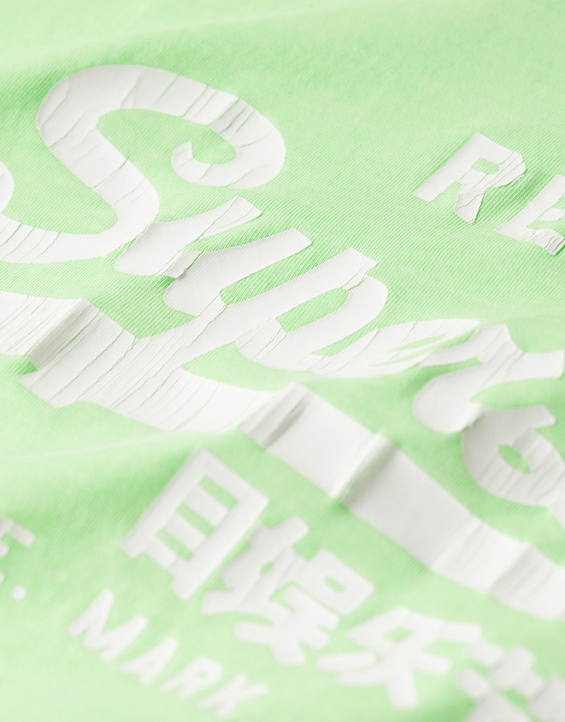 Superdry - Neon Vintage Logo Graphic Fitted Tee