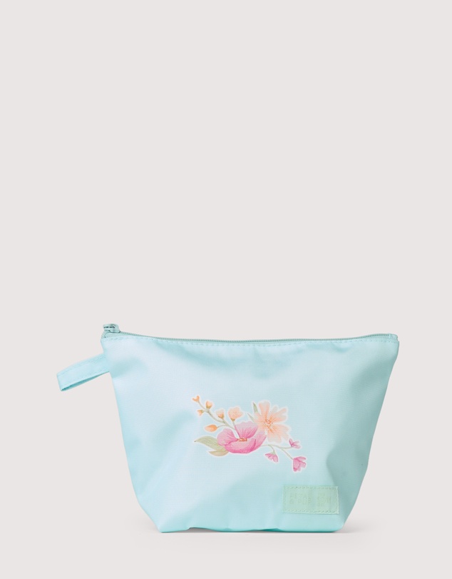 The Somewhere Co - Blue Garden Handy Pouch Trio