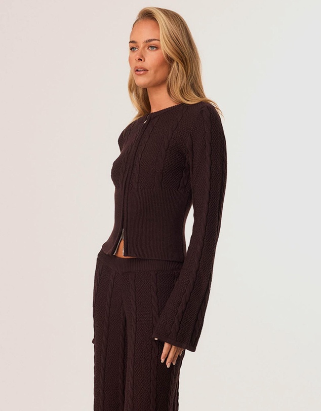 SNDYS - Cici Cable Knit Top
