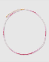Miz Casa and Co - Crystal Beaded Necklace Stack