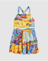Polo Ralph Lauren - Riviera-Print Cotton Dress - Kids