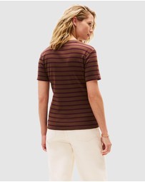Tommy Hilfiger - Slim Cody Crew Neck Short Sleeve Top