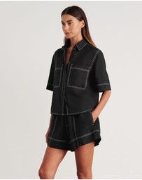 Jag - Gigi Relaxed Short Sleeve Shirt