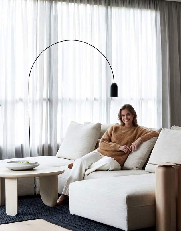SILK MAGNOLIA - Brushed Cashmere Jumper