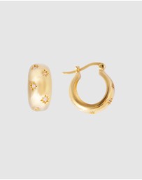 FAIRLEY - Starburst Flared Hoops