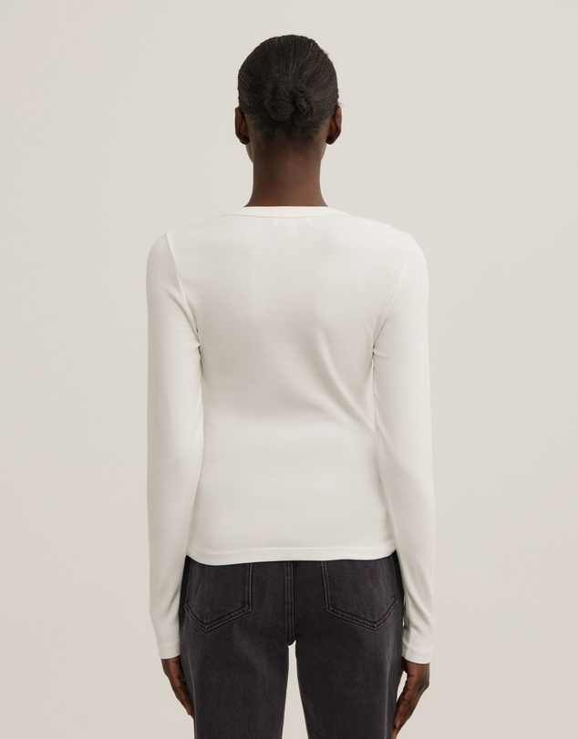 Witchery - V-neck Long Sleeve Top