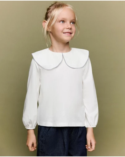 M.N.G - Neck T-Shirt - Babies-Kids