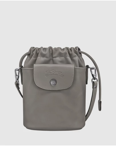 Longchamp - Le Pliage Xtra Leather Bucket Bag - XS