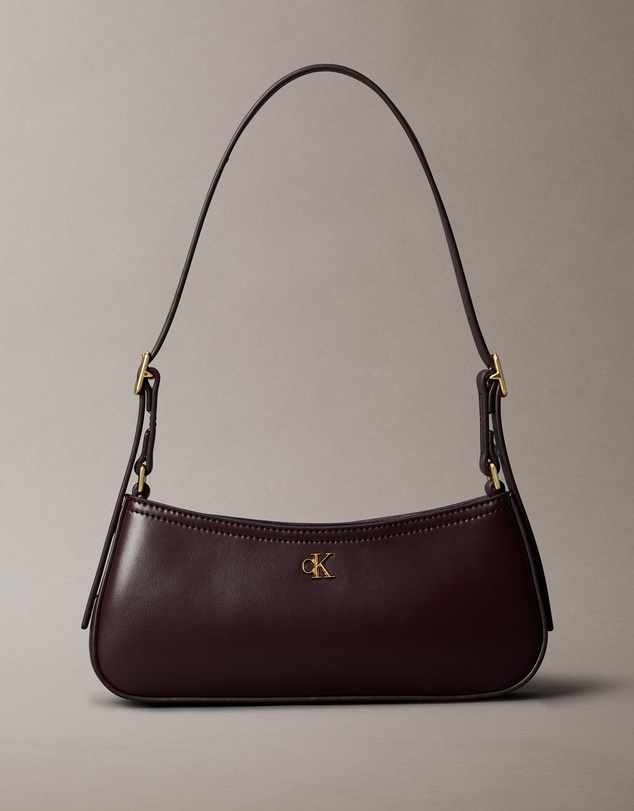 Calvin Klein - Monogram Logo Hardware Shoulder Bag