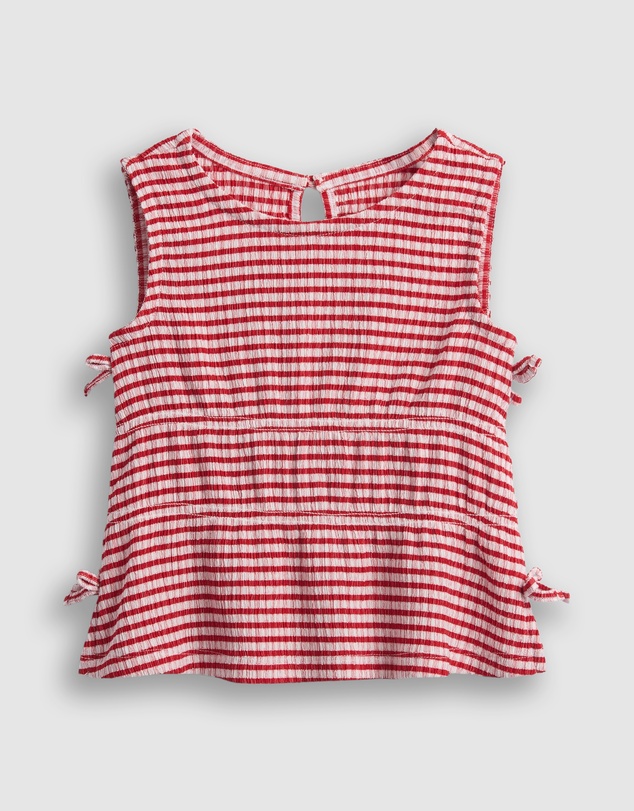 GAP - Sleeveless Crinkle Knit Top - Babies-Kids