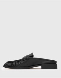 Betts - Harlow Leather Mule Loafers