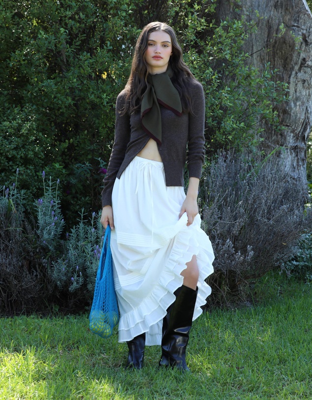 AERE - Knee High Leather Riding Boots
