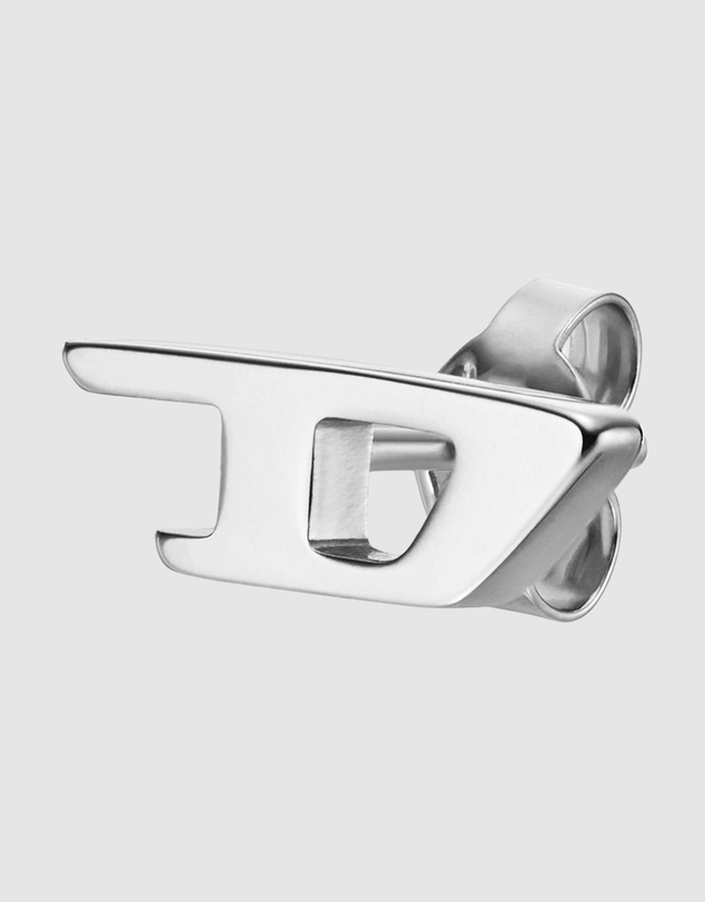 Diesel - Steel Silver Tone Earring