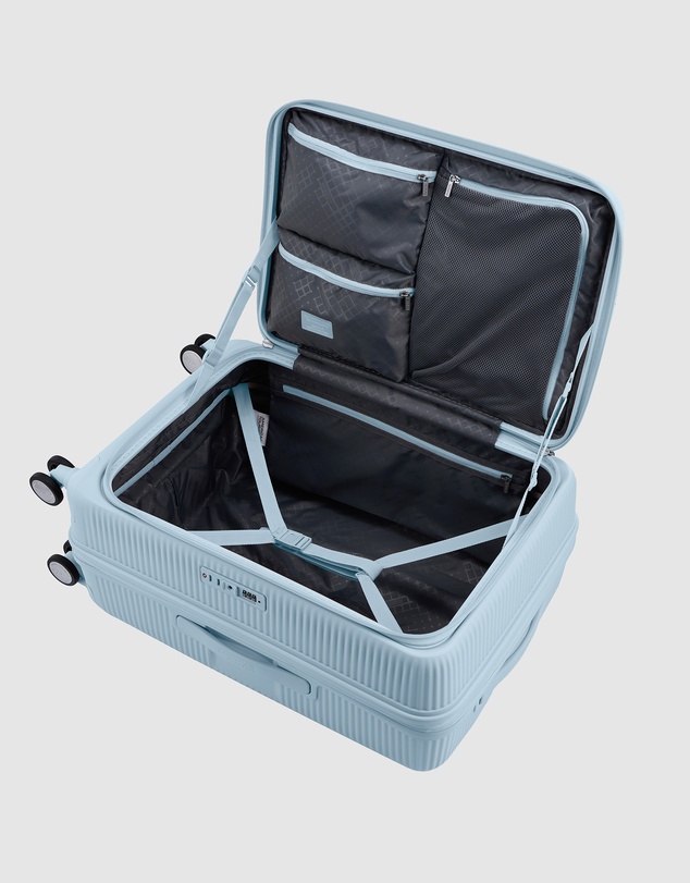 American Tourister - Curio Book Opening Large Suitcase Expandable (75cm)