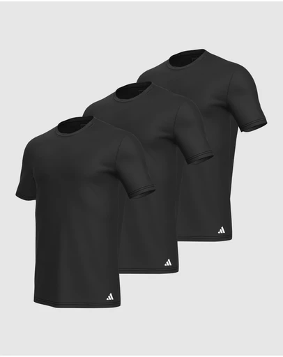 adidas Sportswear - 3 Pack Active Core Cotton Crew Neck T-Shirt