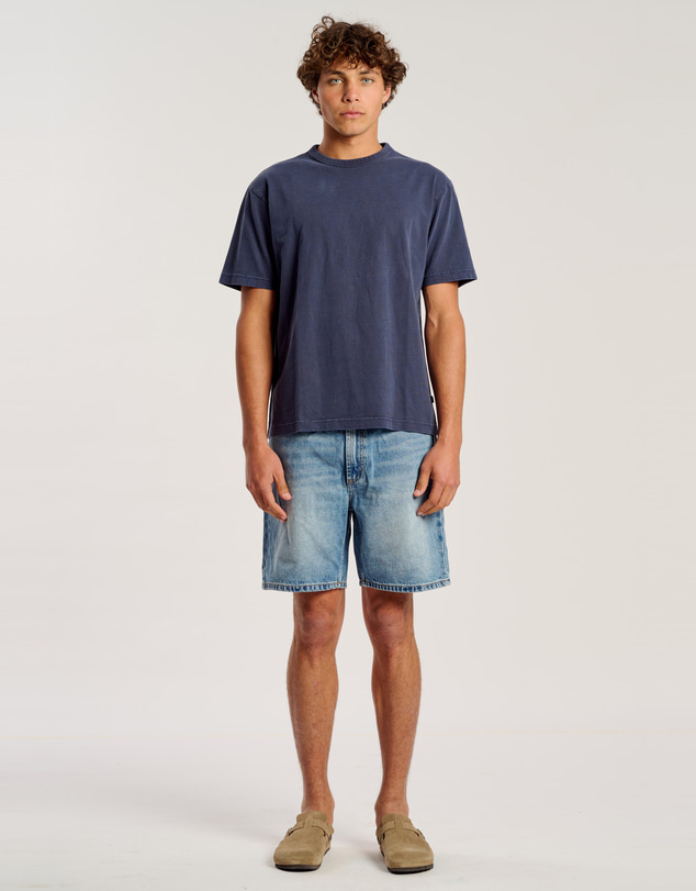 Rolla's - Ezy Denim Shorts - Byron Blue