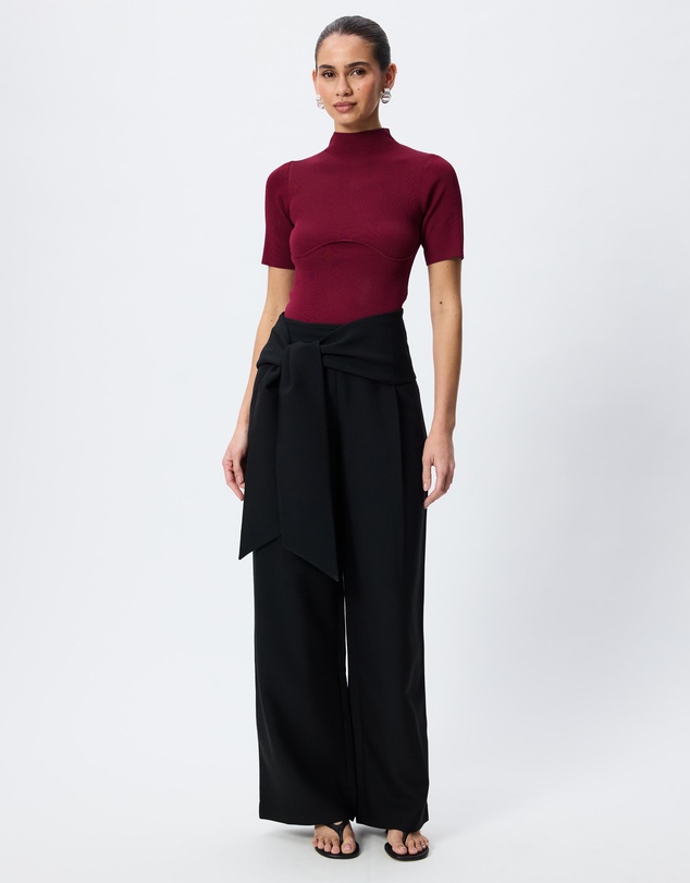 Tussah - Sophia High Waist Tie Detail Pants