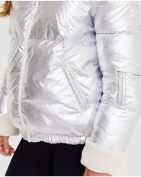 The Upside - Lotti Reversible Puffer Jacket - apres ski