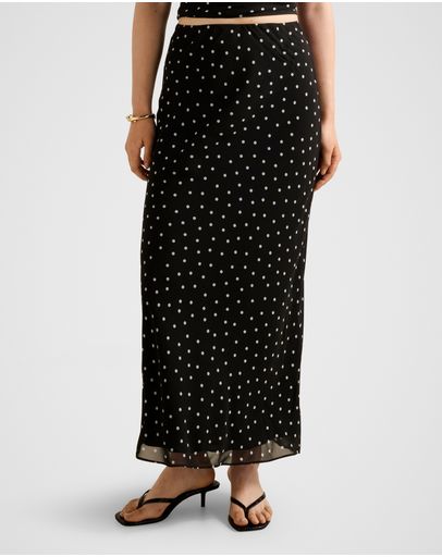 Black Bower Spot Co-ord