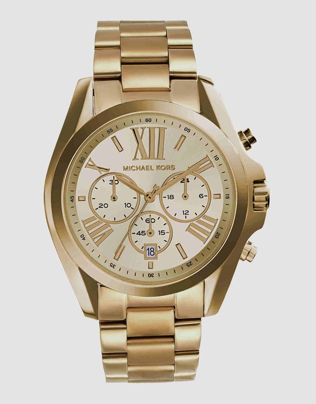 Michael Kors - Bradshaw Gold-Tone Chronograph Watch