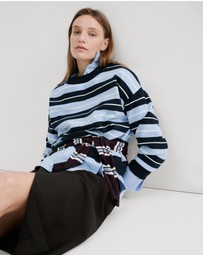 M.N.G - Knit Striped Sweater