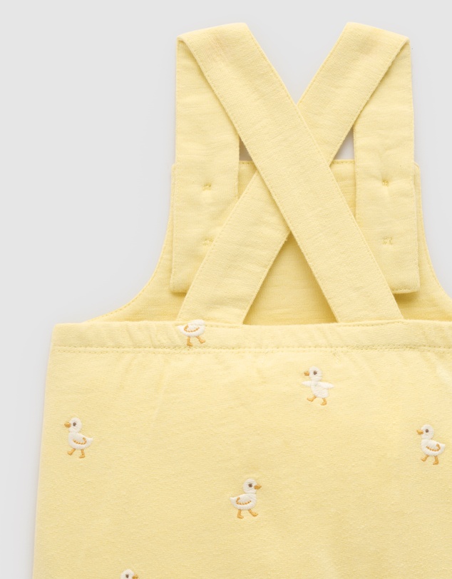 Purebaby - Broderie Overall- Kids-Babies
