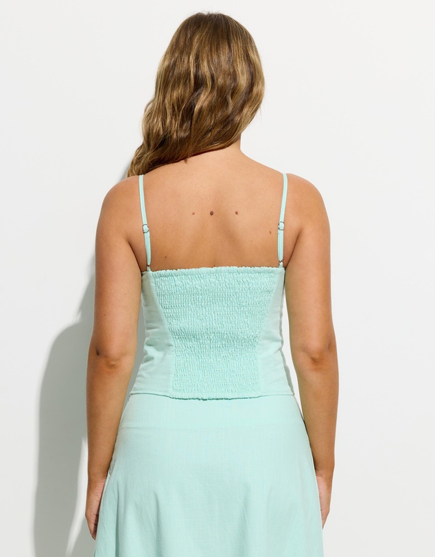 Dazie - Tommy Cotton Bustier Top