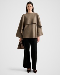 Forever New - Tabitha Knitted Cape
