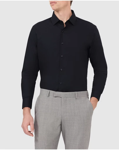 Van Heusen - Solid Poplin Shirt