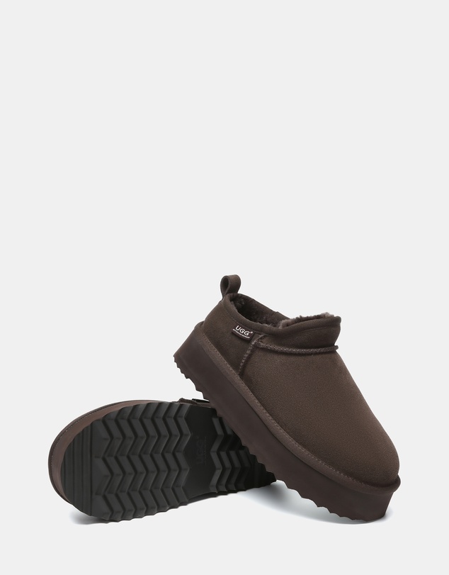 EVERAU - Australian Shepherd Ugg Nano Classic Platform Cow Suede Upper UGG Boots