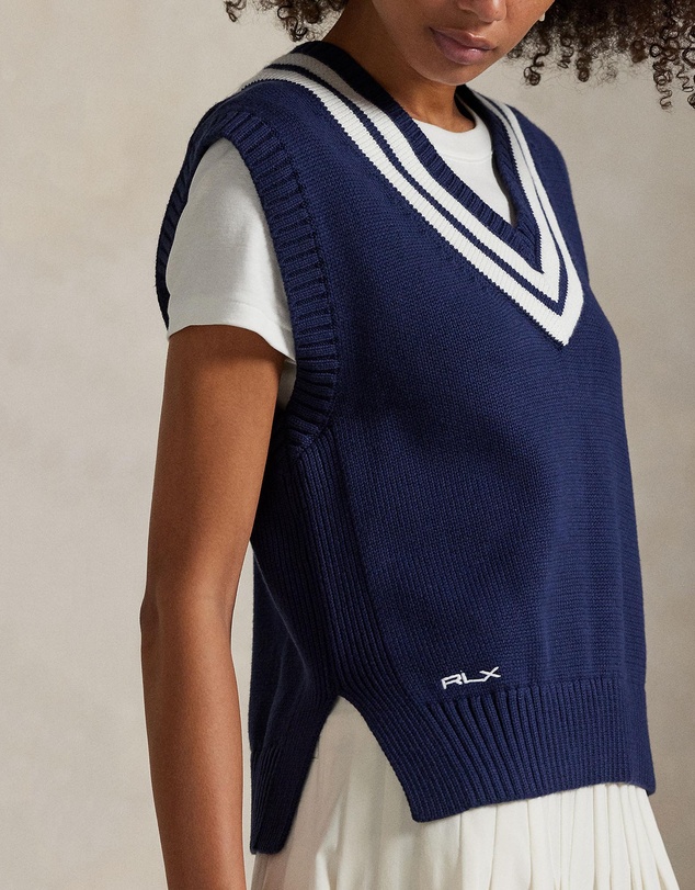Polo Ralph Lauren - Cotton-Blend Cricket Sweater Vest
