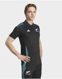 adidas Performance - All Blacks Training Polo Shirt Mens
