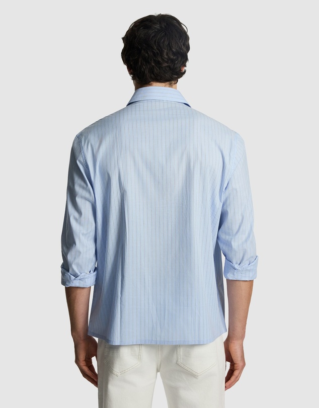 yd. - Chapman Stripe Relaxed Shirt