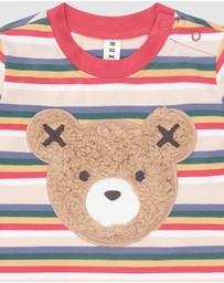 Huxbaby - Vintage Stripe Huxbear Top - Babies
