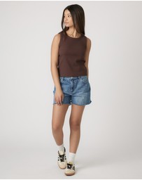 Decjuba Kids - Harper Logo Tank - Teens