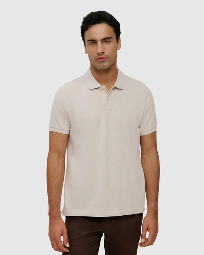 Trenery - Pique Marle Monogram Polo