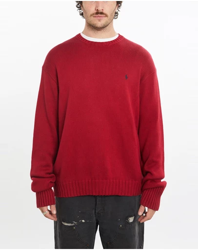 Vintage by The Real Deal - Pre Loved - Vintage 90s Polo Ralph Lauren Knit Sweater