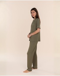 Gingerlilly - Jenna Bamboo Long PJ Set