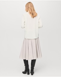M.N.G - Fluid Long-Sleeved Blouse