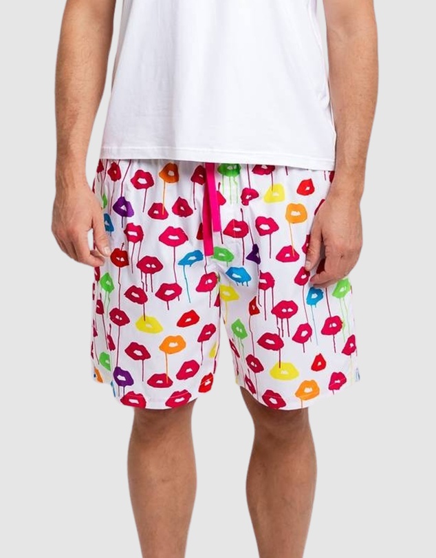 Sant And Abel - Men's Drawbertson Drippy Lips Sleep Shorts
