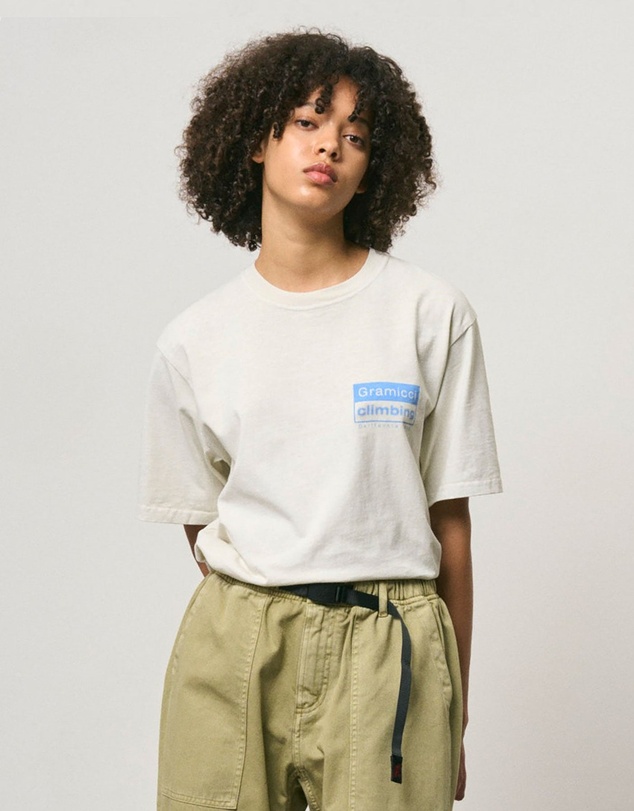 Gramicci - GRAMICCI CLIMBING TEE PIGMENT DYED