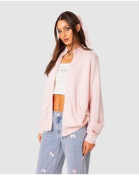 EDIKTED - Montie Oversized Double Zip Cardigan